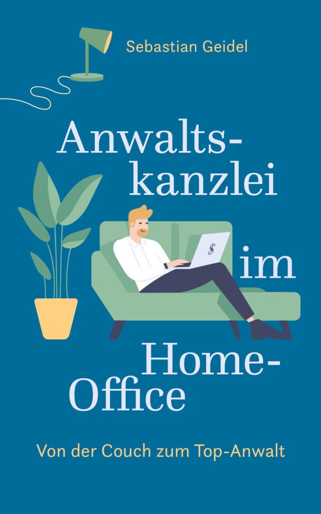 Buchcover Anwaltskanzlei im Homeoffice